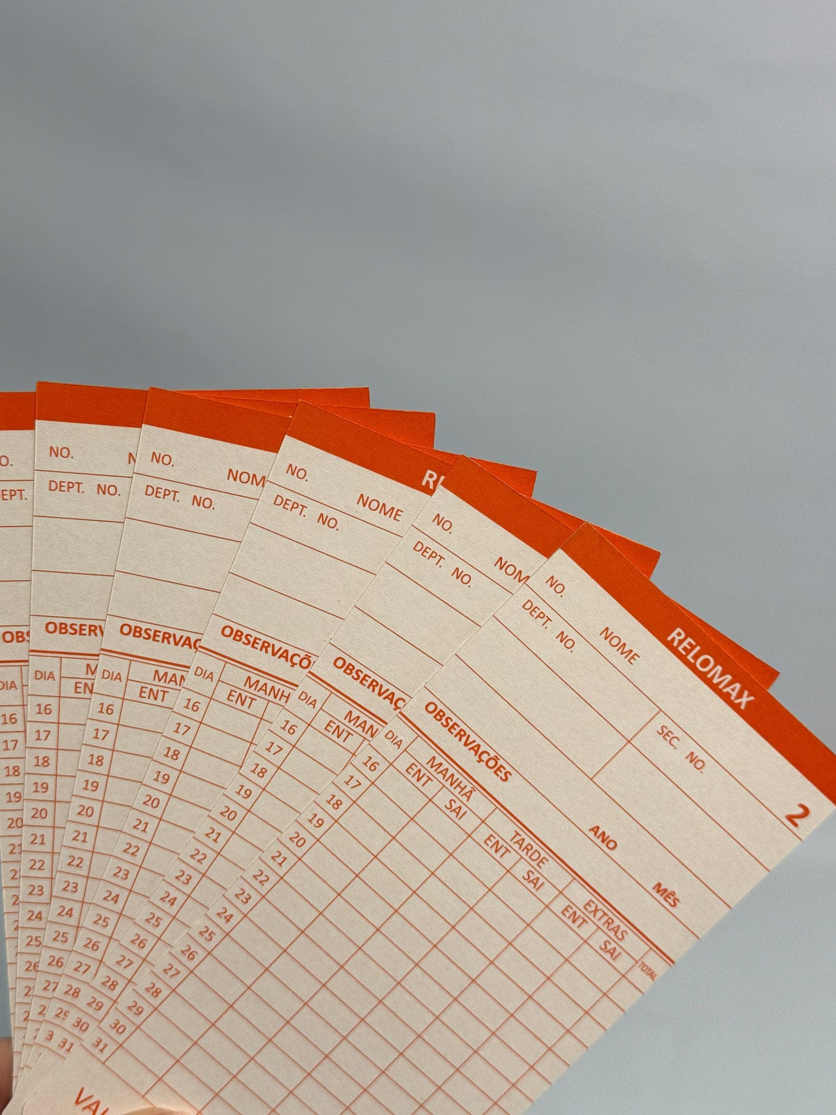 Cartão de Papel para Relógio Cartográfico — imagem 2