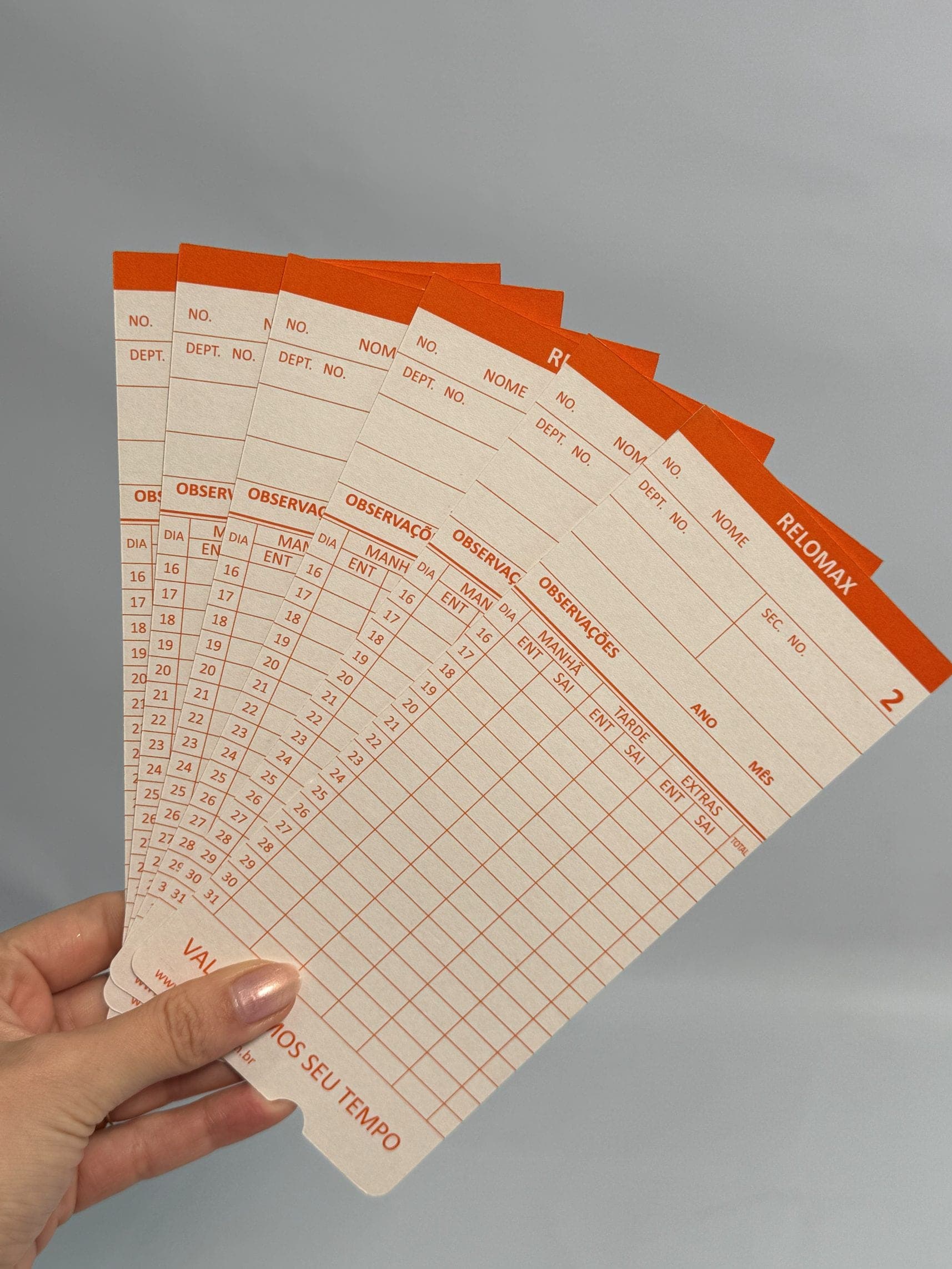 Cartão de Papel para Relógio Cartográfico — imagem 3