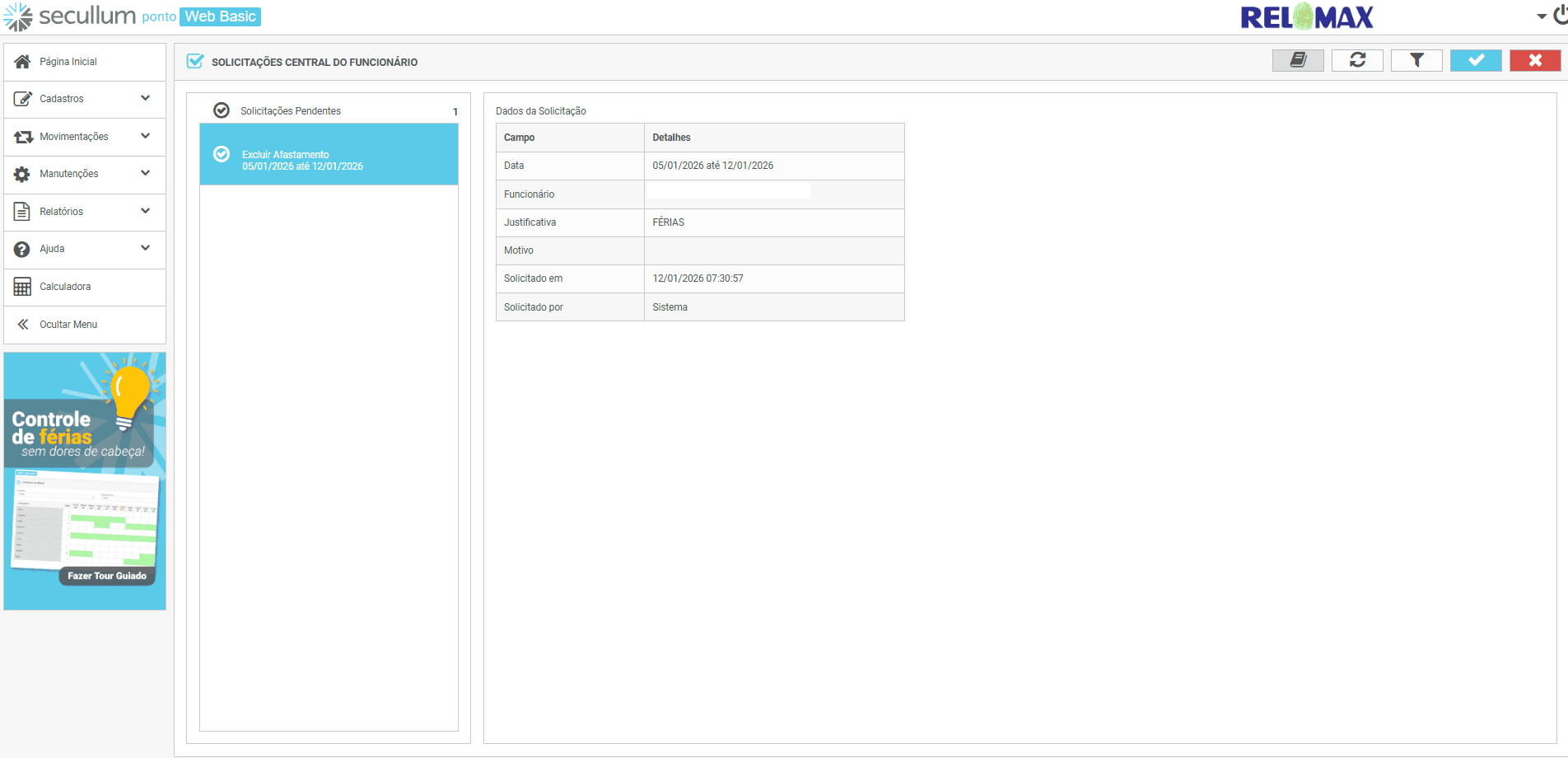 Secullum Ponto RH Basic — imagem 4