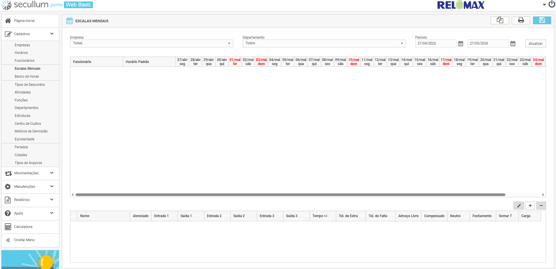 Secullum Ponto RH Basic — imagem 3